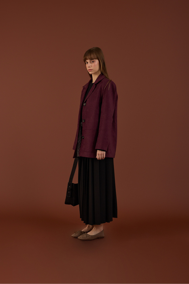 ROANNE süet blazer - 7