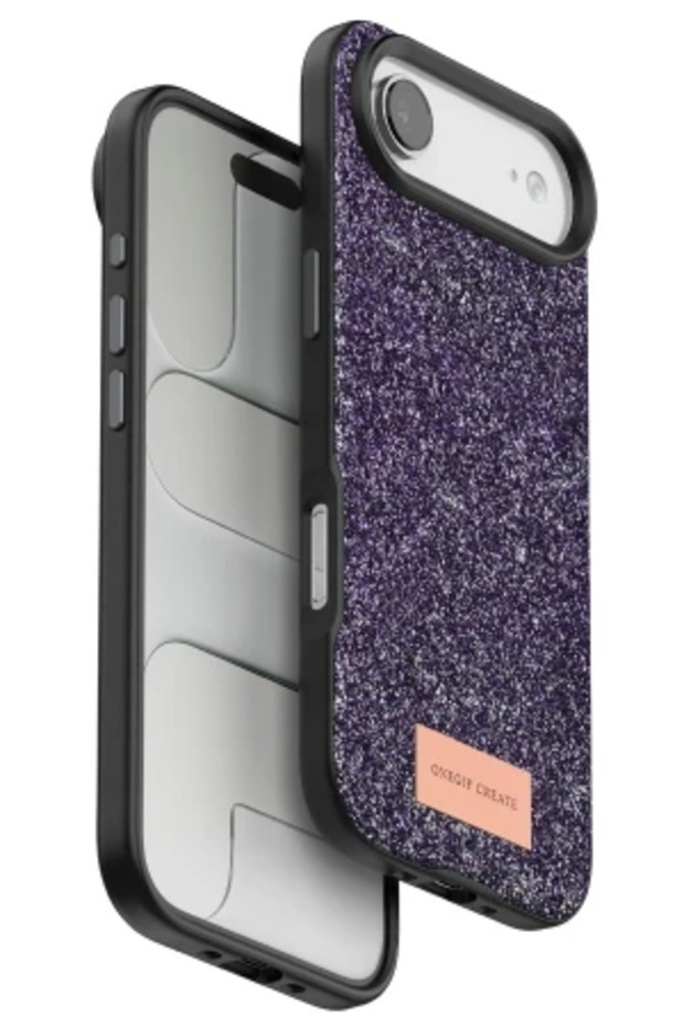 Diamond Luxury Cover with Shiny Mosaic Stone Glitter Design Compatible with iPhone 17 Air