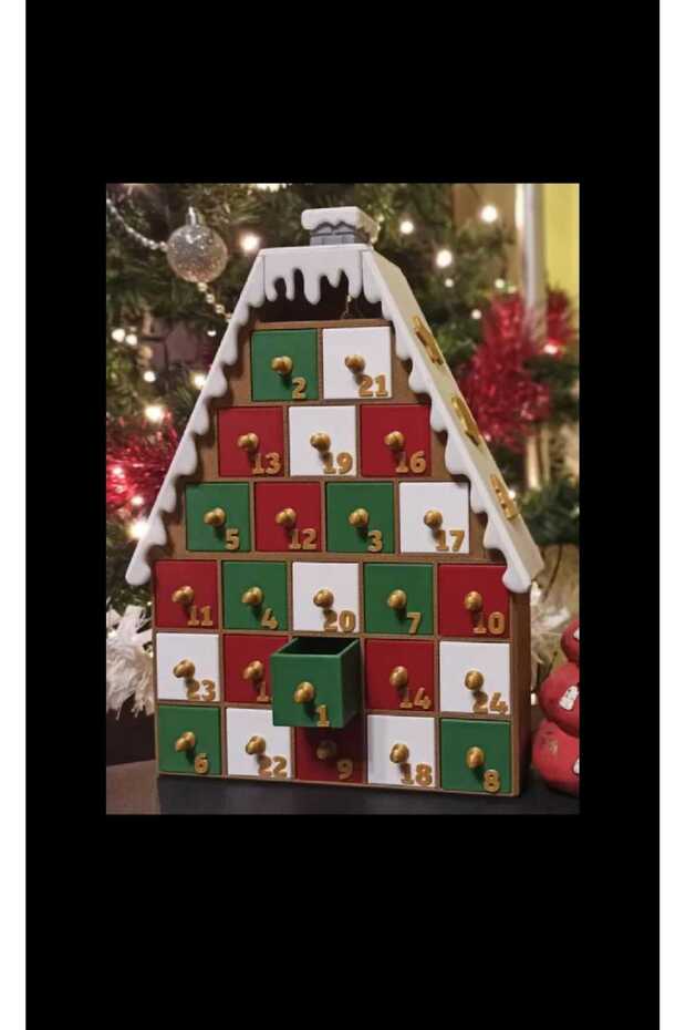 Advent Calender Kutu, 3D Baskı Advent Calender - 1