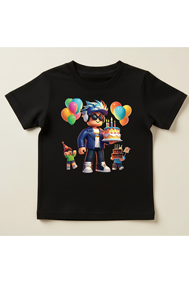 Μπλουζάκι γενεθλίων Roblox - 1