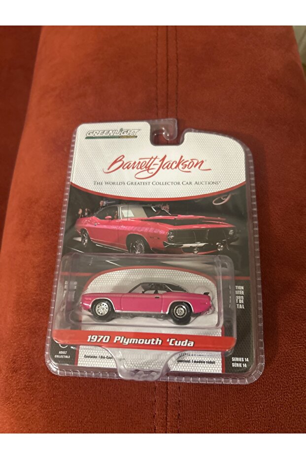 Barret Jackson 1970 Plymouth Cuda 1:64 Collectible