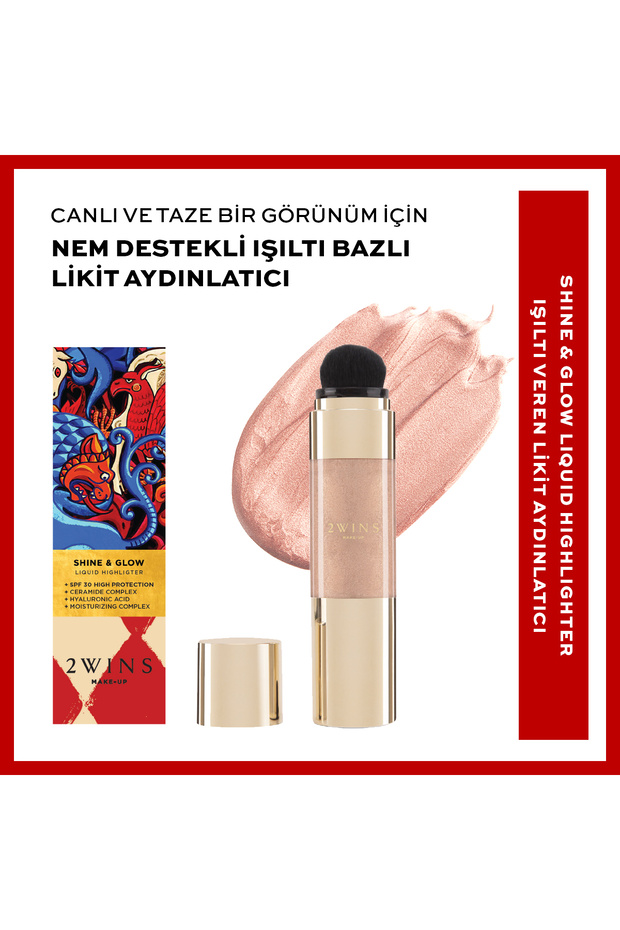 Shine&Glow Liquid Highlighter - 3