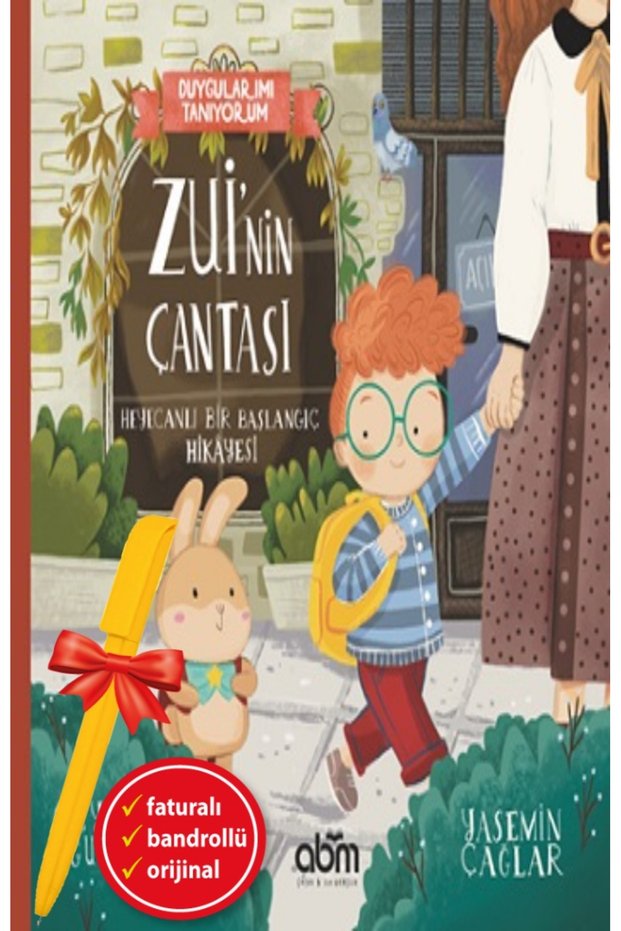Alfa Kalem+Duygularımı Tanıyorum - Zui’nin Çantası (Ceylan Oğuzcan) New Children's Literature ABM Kitap