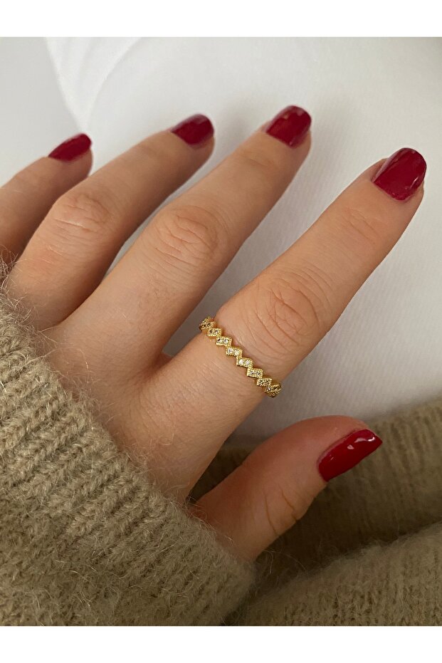 Limited Edition - Zircon Stone Bottom Adjustable Women's Ring
