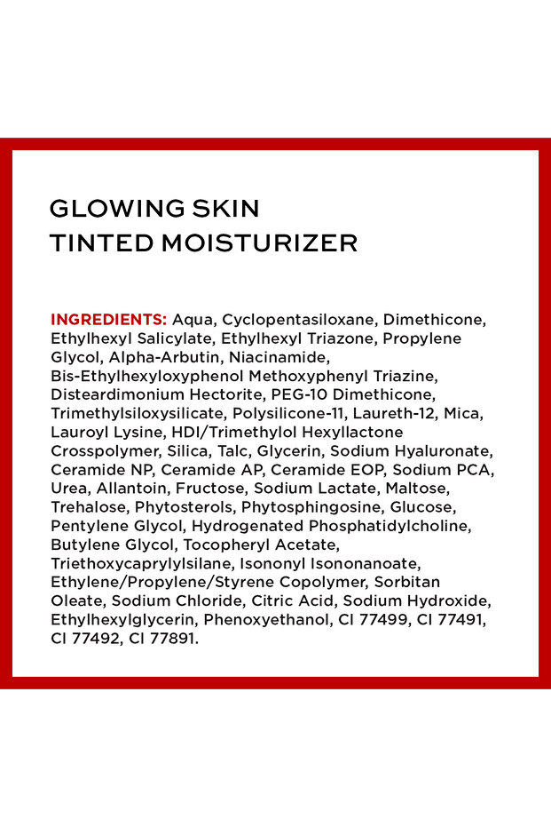 Glowing Skin Tinted Moisturizer-Medium - 8