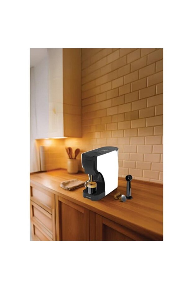 ماكينة قهوة متعددة الكبسولات مزودة بمضخة ضغط 20 بار وخاصية الإيقاف التلقائي - 8