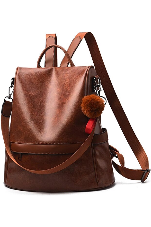 Skyoung PU Leather Backpack for Women