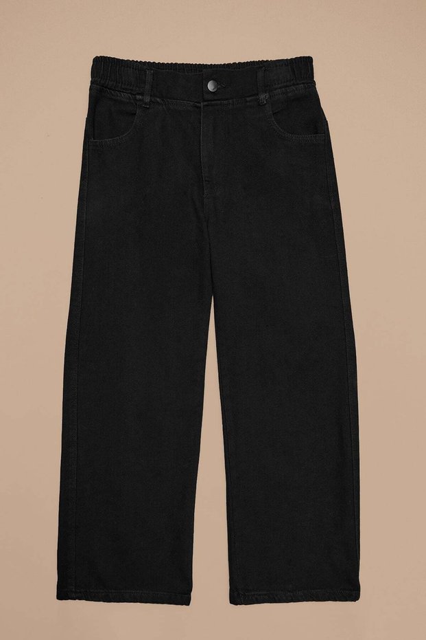 Elastic Waist Girl's Palazzo Trousers