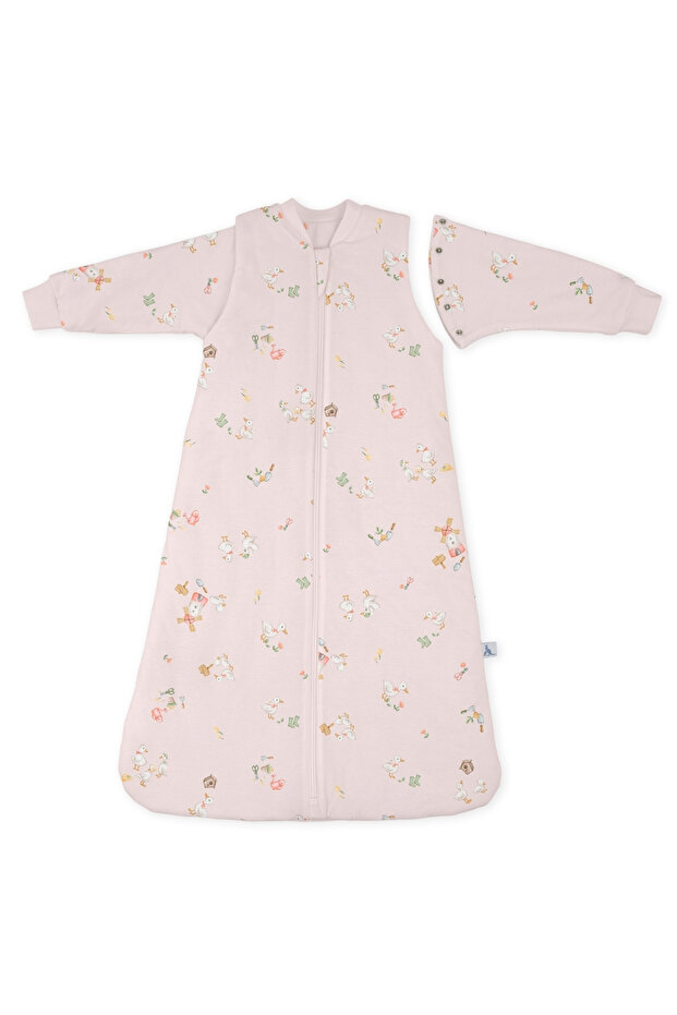 Winter Modal Cotton Baby Kids Sleeping Bag 2.5 Tog Standard Detachable Sleeves Farmyard 0-10 Years