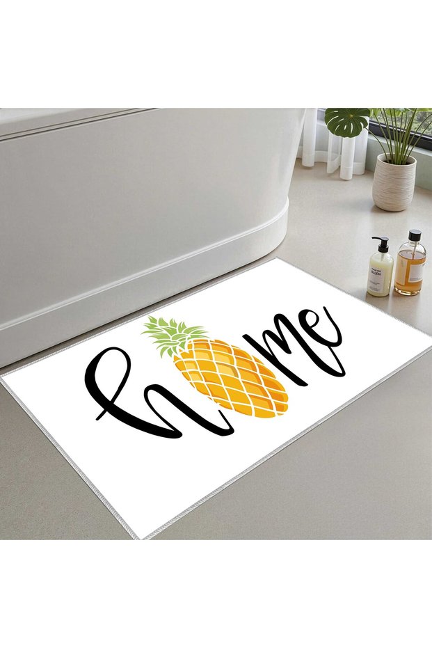 Bath Mat, Soft Bathroom Rug, Non-Slip Dot Backing, Washable - 60X100