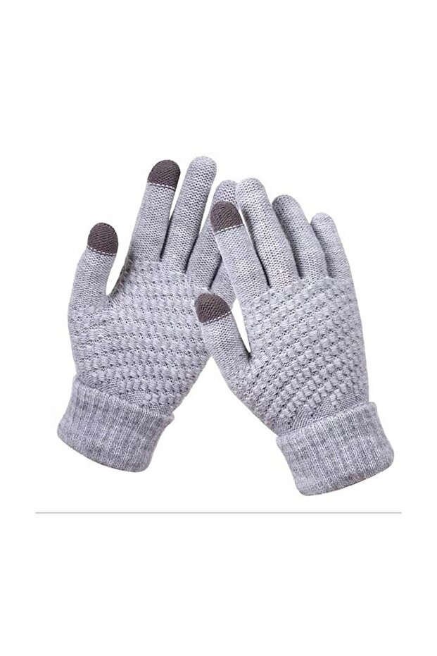 TouchScreen Gloves, Warm All Day OptimForm, Universal Size, Gray - 2
