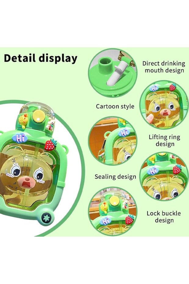 Kids Straw Bottle 1L - 2