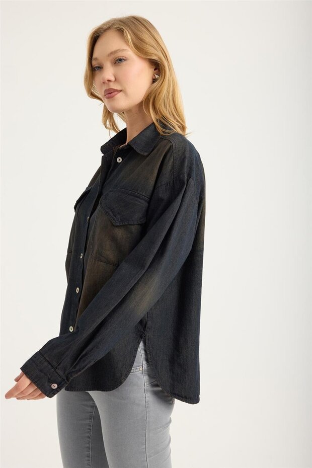 Cămașă Jean Stonewashed - 2