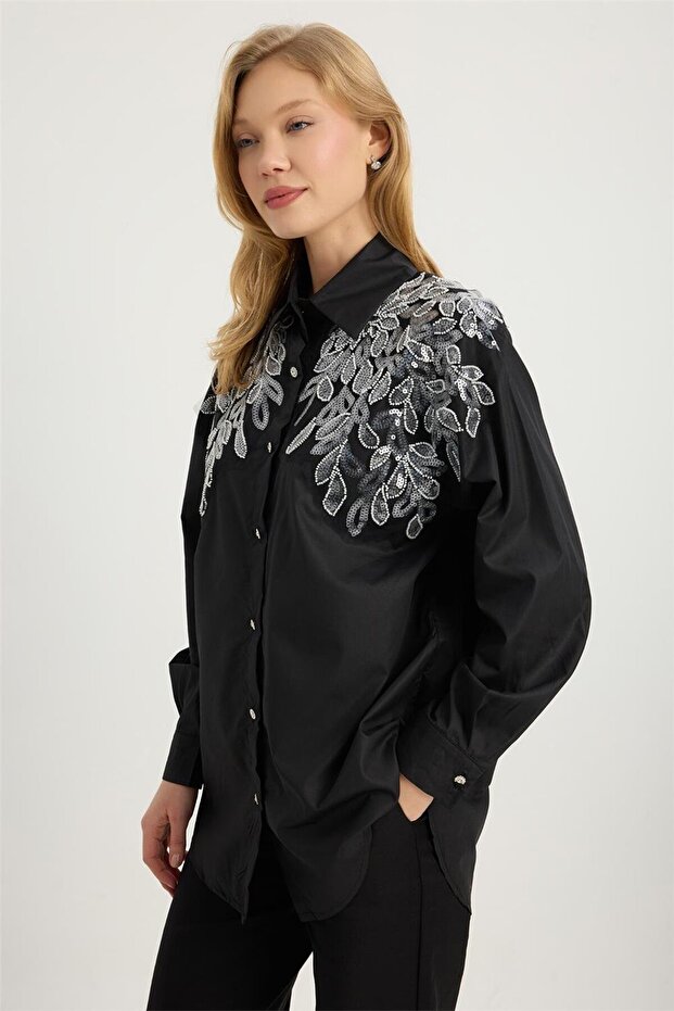 Payetli Gömlek - 2
