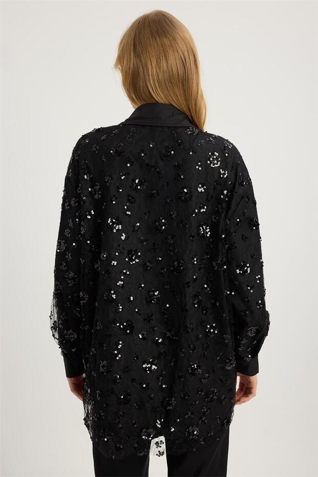 Payetli Gömlek - 5