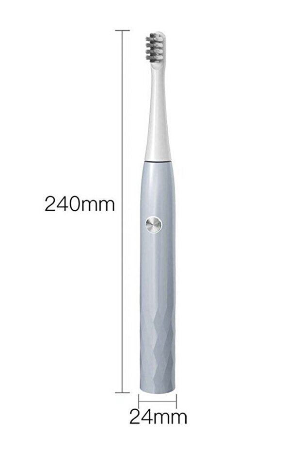 Rechargeable Electric Toothbrush T501, Ultra-Fine Soft Bristle Fully Automatic Grey