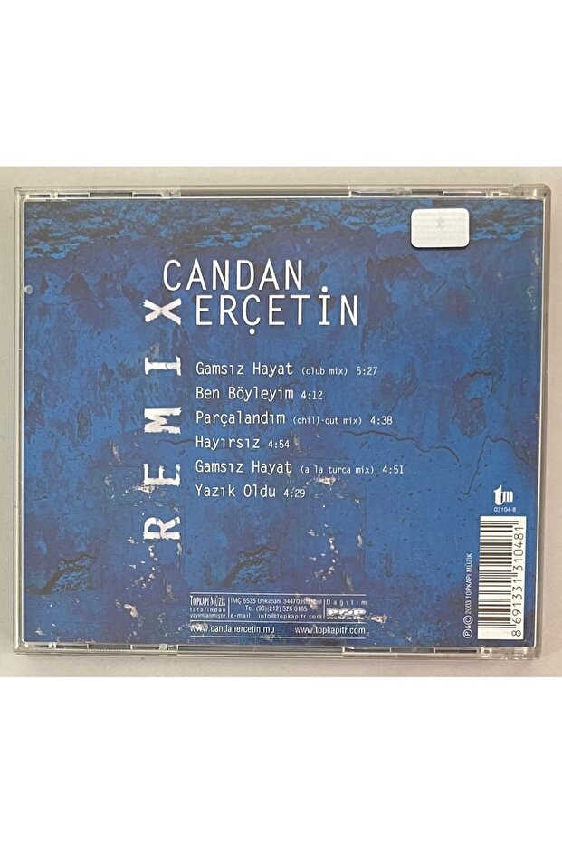 Candan Erçetin Remix Cd - 2