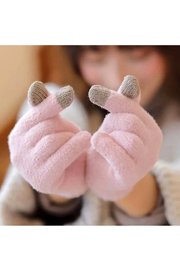 Warm Winter Gloves with Touchscreen Function - 2