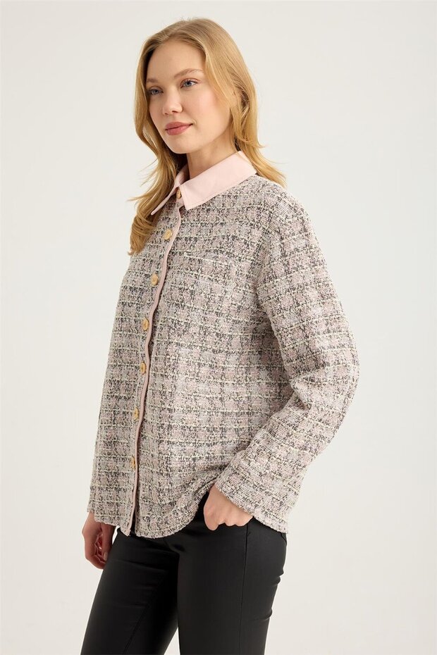 Tuvit Dokuma Gömlek - 2