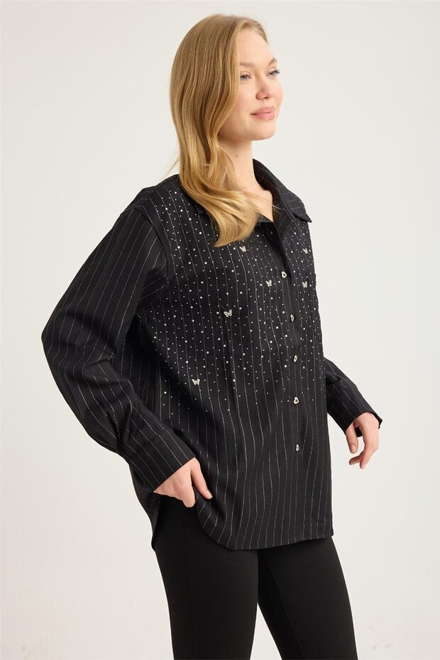 Kelebekli Gömlek - 3