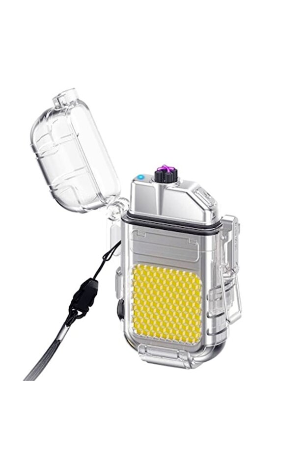 Lanternă LED cu brichetă cu arc dublu - 1