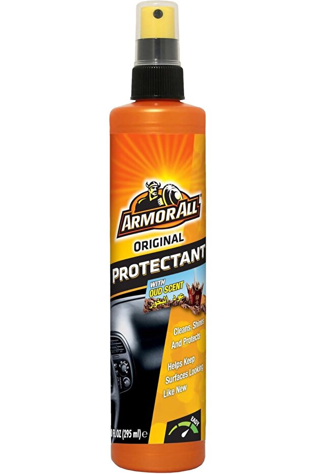High Gloss Oud Scented Interior Plastic & Vinyl Protectant Spray (295ml)