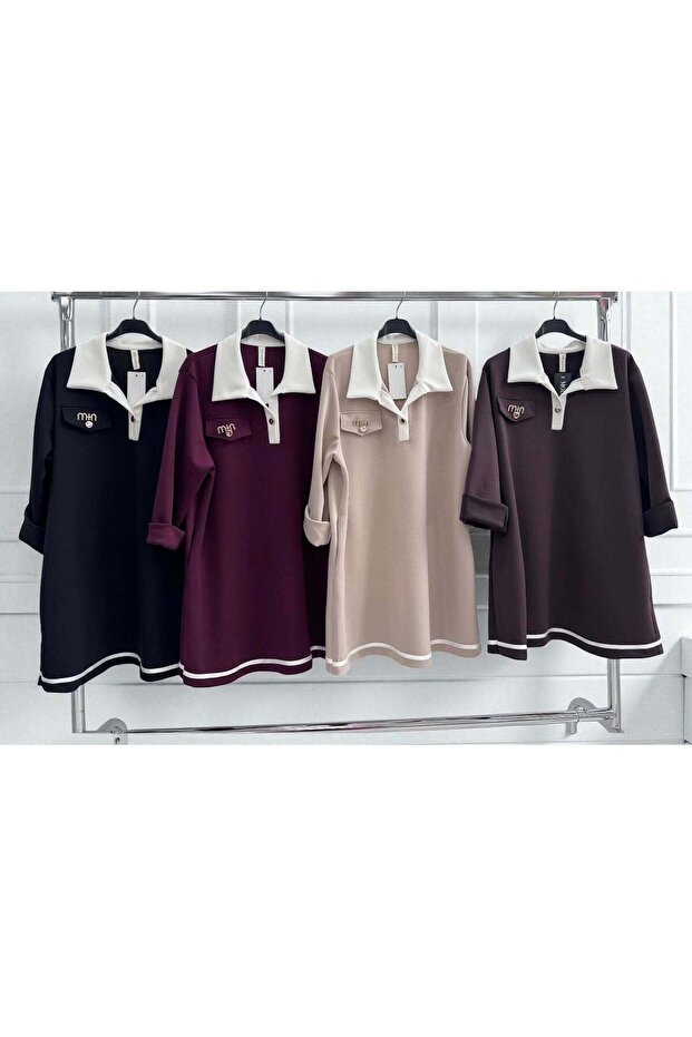 rochie dama cu guler - 1