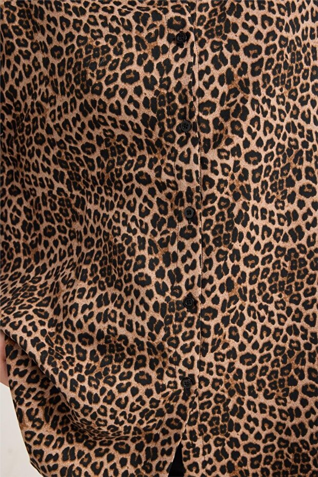 Leopard Pattern Shirt - 4