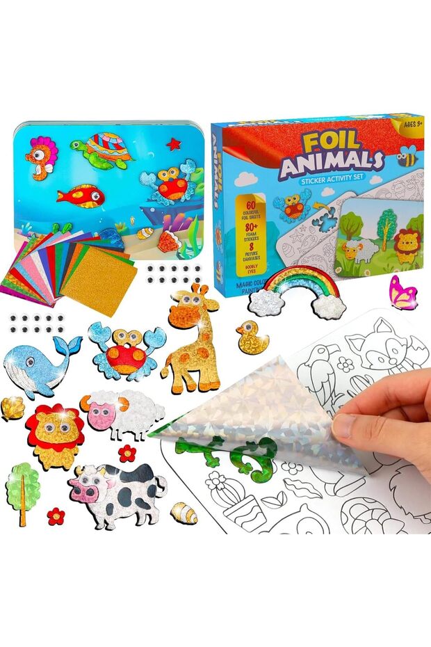 مجموعات فنية ممتعة من رقائق معدنية - 1