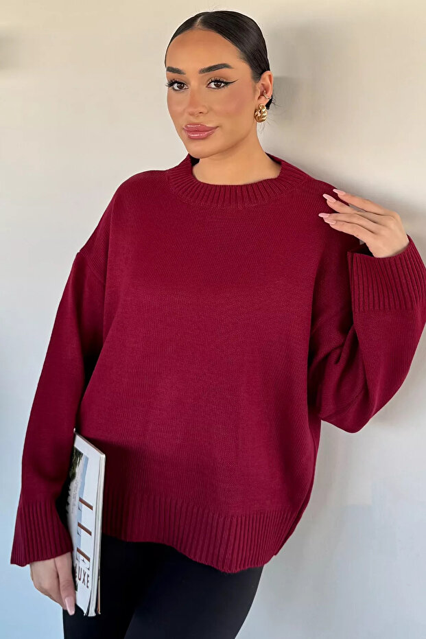 Women's Crew Neck Soft Knit Sweater