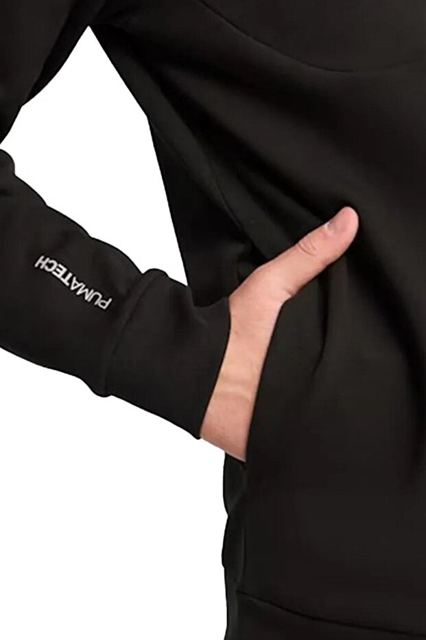 Hoodies, Regular, Longsleeve, Regular, Side Pocket, Knitted, Plain - 5