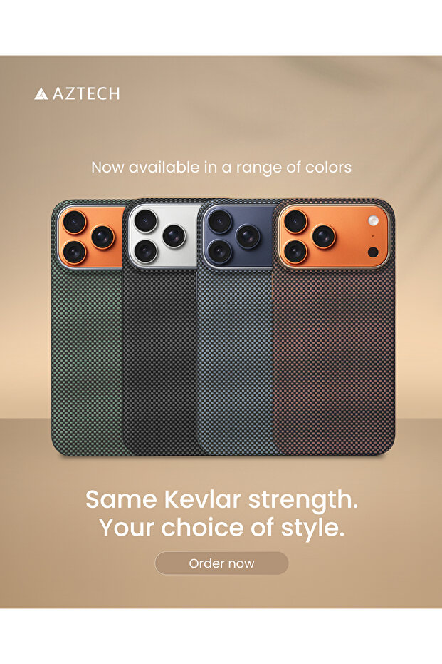 جراب كيفلر فاخر لهاتف آيفون 17 برو - 7