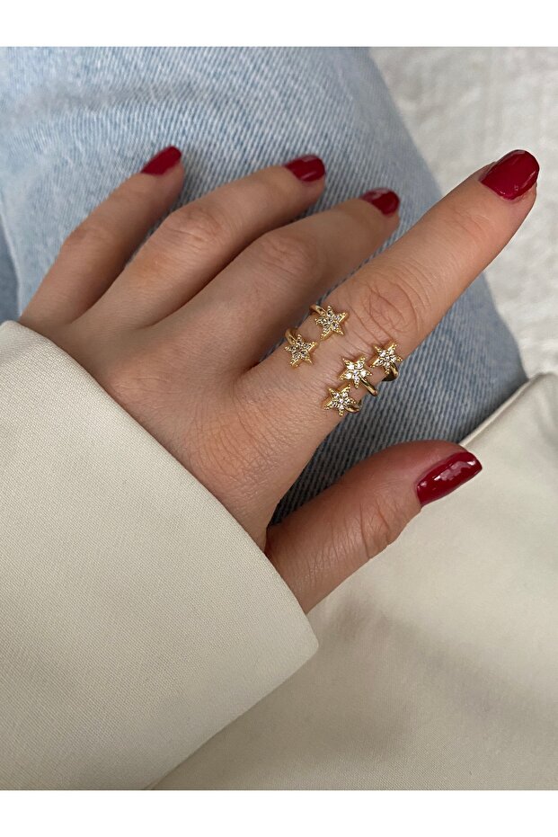 Limited Edition - Zircon Stone Bottom Adjustable Women's Ring
