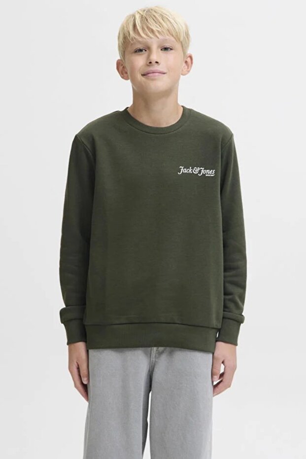 Jack&jones jjyuki back boy's sweatshirt 12279593