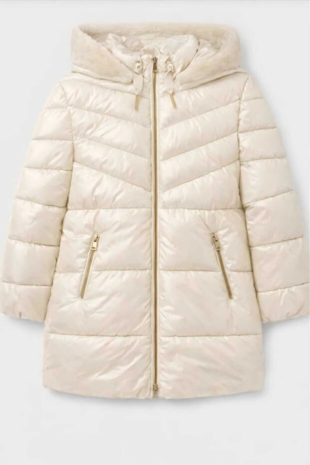 Girl's Long Winter Coat