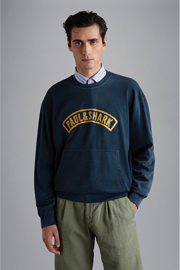 MEN'S KNITTED SWEATSHIRT C.WCOTTON