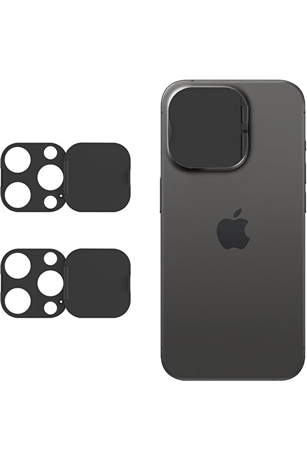 Camera Cover, 2 Pcs Phone Webcam Camera Lens Cover Compatible for iPhone 15 Pro/iPhone 15 Pro Max, Camera Lens Protector