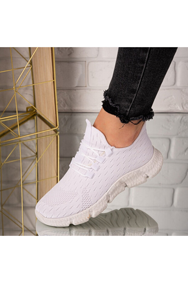 Adidasi dama din material textil Doha - 1