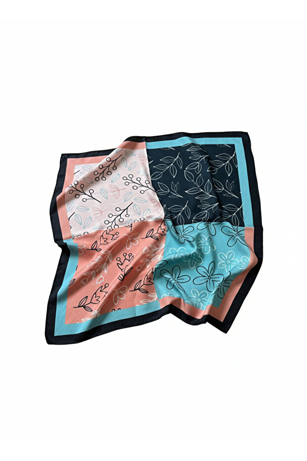 Lara Shawls Çiçek Desen Fular - 5