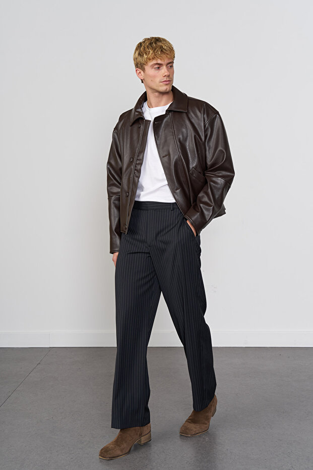 Straight Fit Pantolon - 1