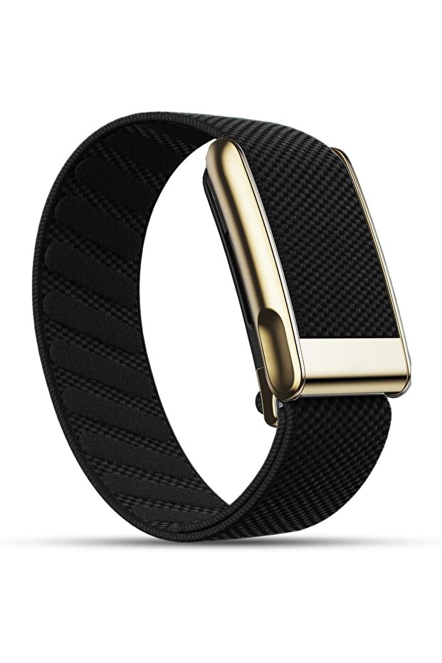 WHOOP 5.0, MG, Life Band| Stretchy Nylon Sport Replacement Band | Black (Tracker not included)