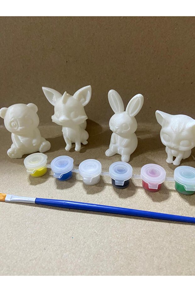 3d Boyama Seti Hayvan - 3