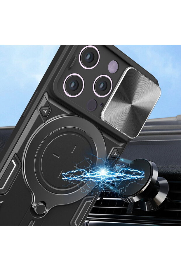 iPhone 15 Pro Case - CamGuard Pro - Red - 6