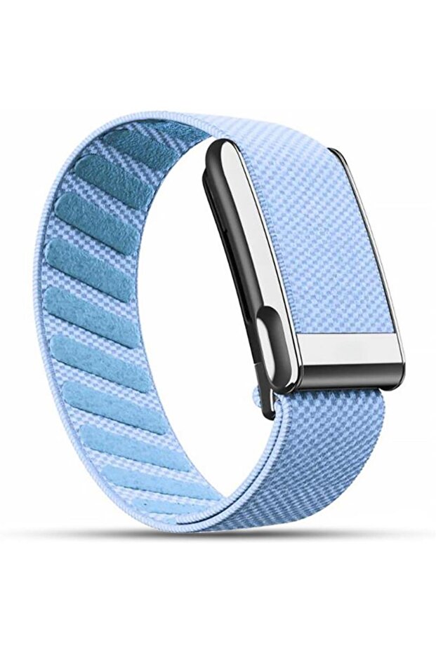 WHOOP 5.0, MG, Life Band|Stretchy Nylon Sport Replacement Band | Blue Ice (Tracker not included)