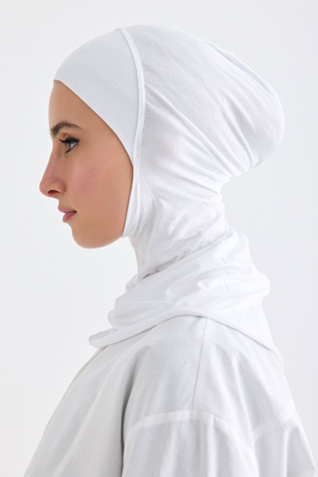 Hijab Bone Beyaz - 1
