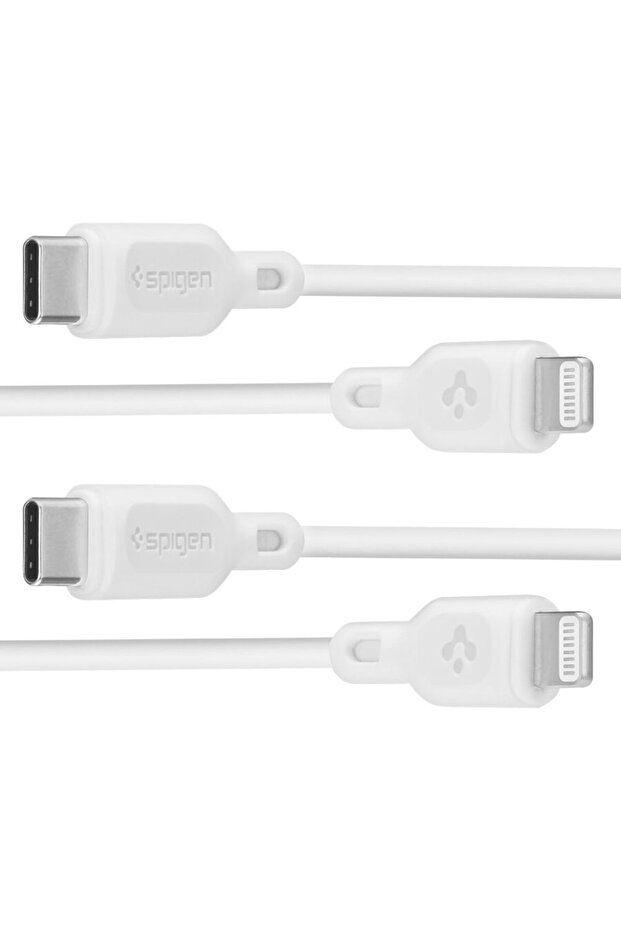 Cablu USB‑C la Lightning DuraSync (set 2) – alb - 4