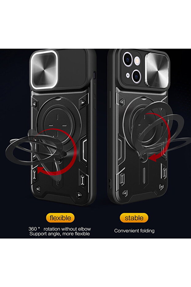 iPhone 16 Case - CamGuard Pro - Red - 4