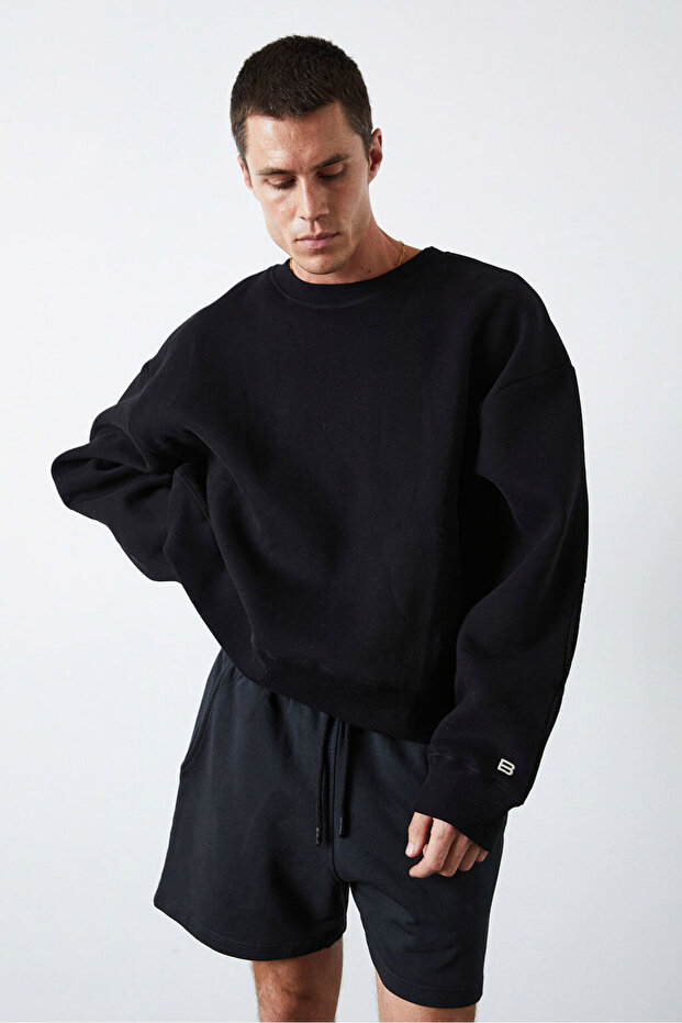 Basic Oversize Sweatshirt - 3
