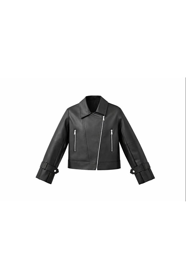 Balon Kol Deri CEKET - 3