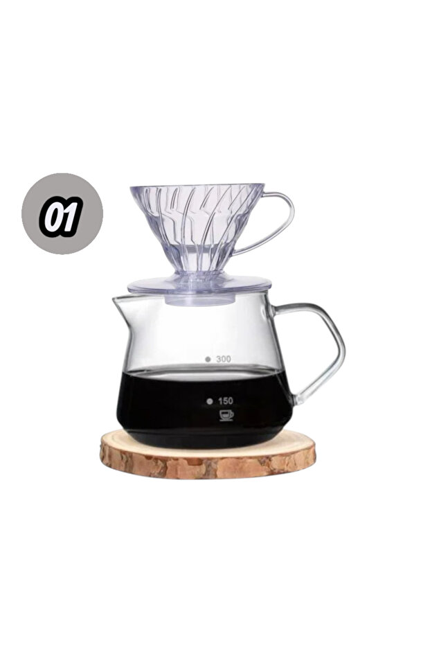 طقم تقطير القهوة v60 01
